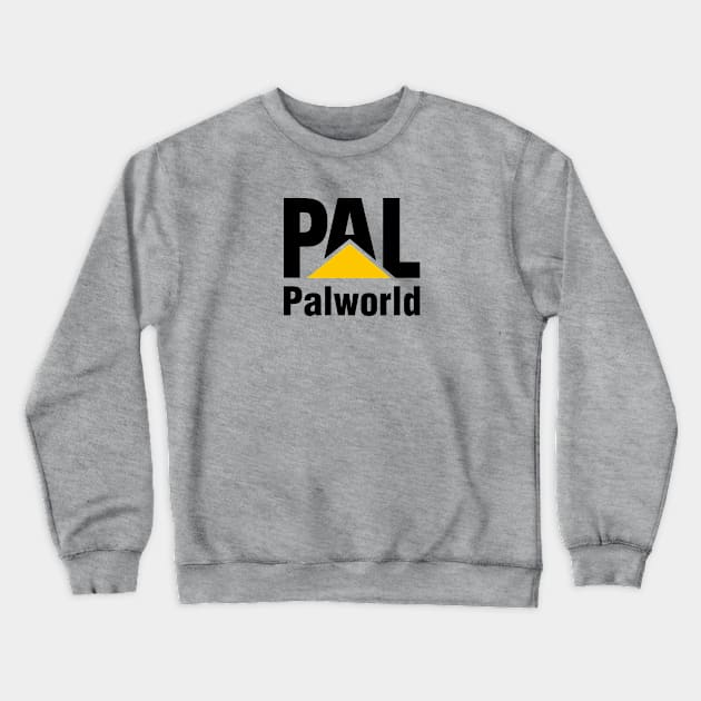 Palworld Mashup Logo Crewneck Sweatshirt by Vault Emporium